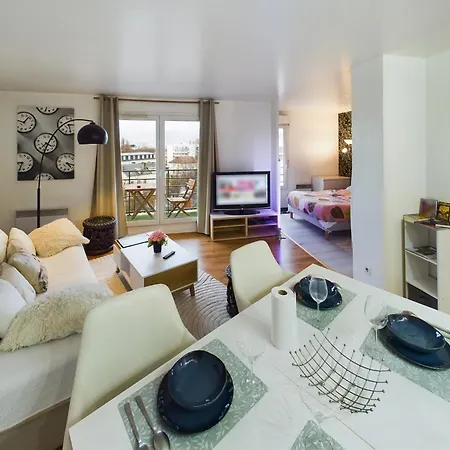 Apartment L'aigle Royal De Paris, Gare, Parking Et Terrasse